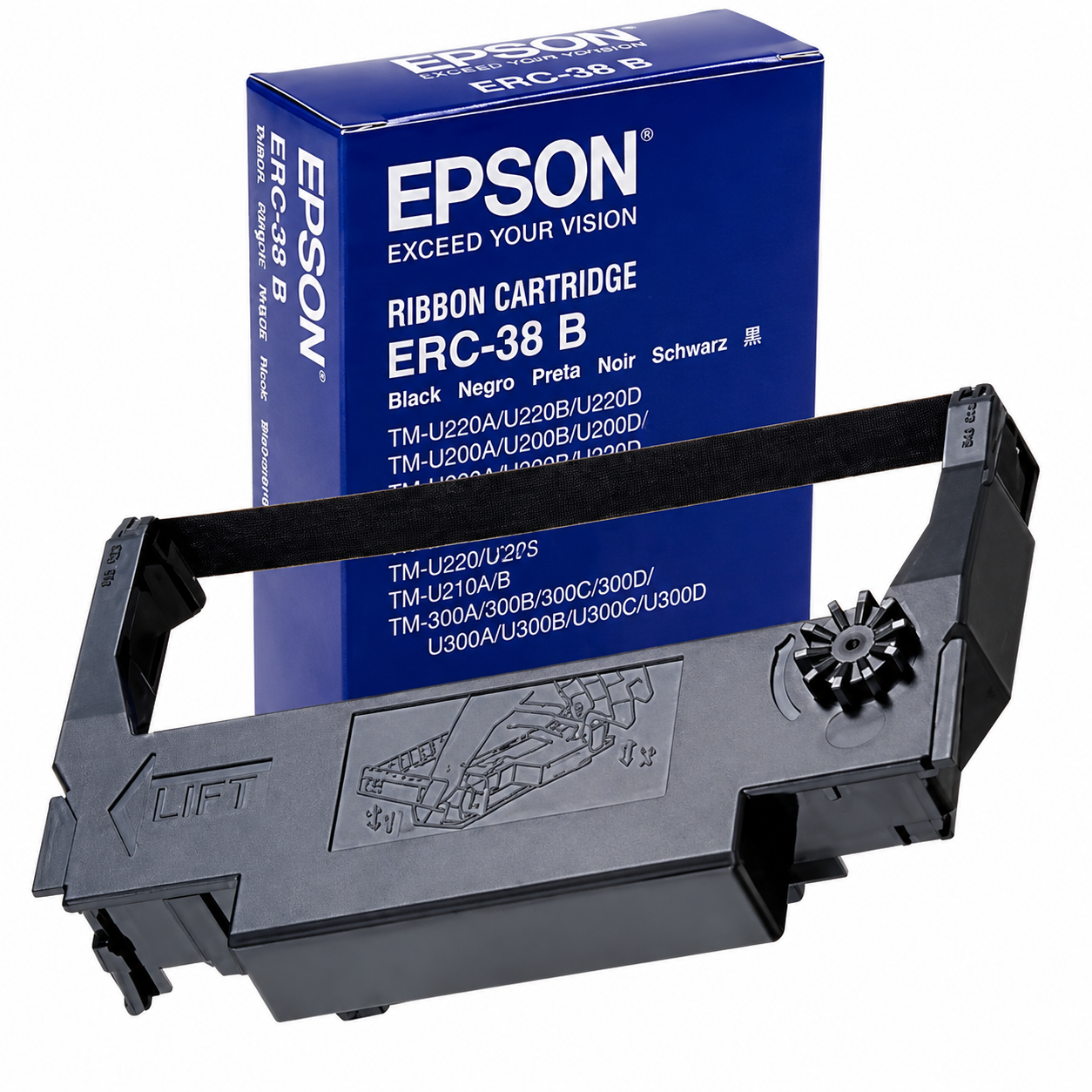Epson Black / Red Ribbon ERC-38B/R TM-U220 / 210 / 300
