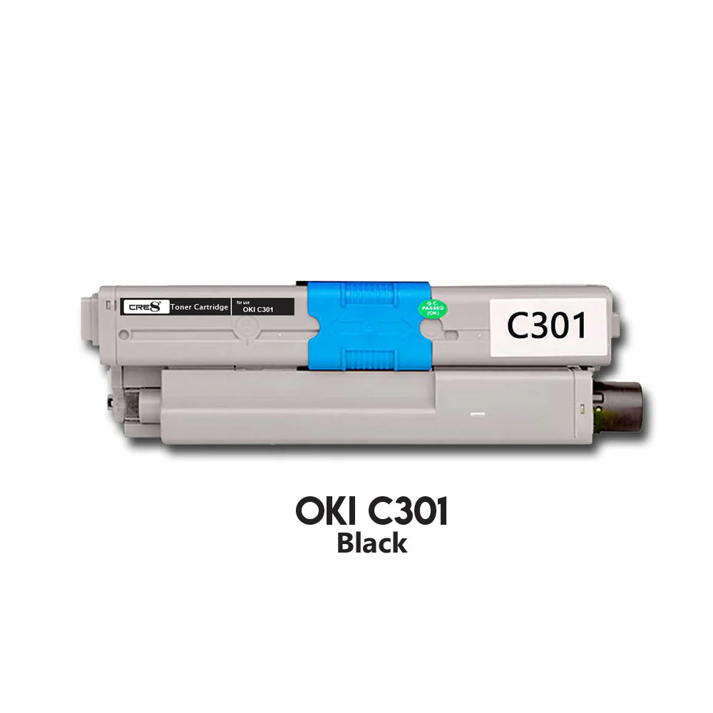 OKI C301 GENERIC BLACK TONER - Meimag