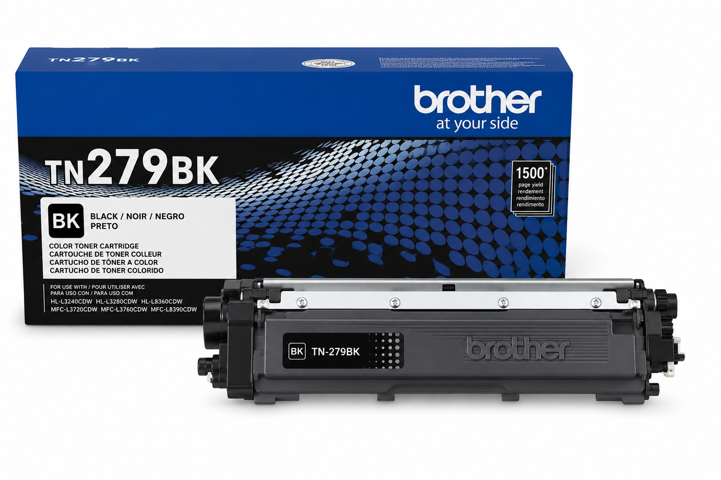 Brother TN279BK Black Original Standard Yield Toner Cartridge | Genuine Brother Black Laser Toner for Sharp Text, Reliable Print Quality & Professional Office Documents | Standard Yield Original Brother Printer Toner South Africa | Meimag Electronics