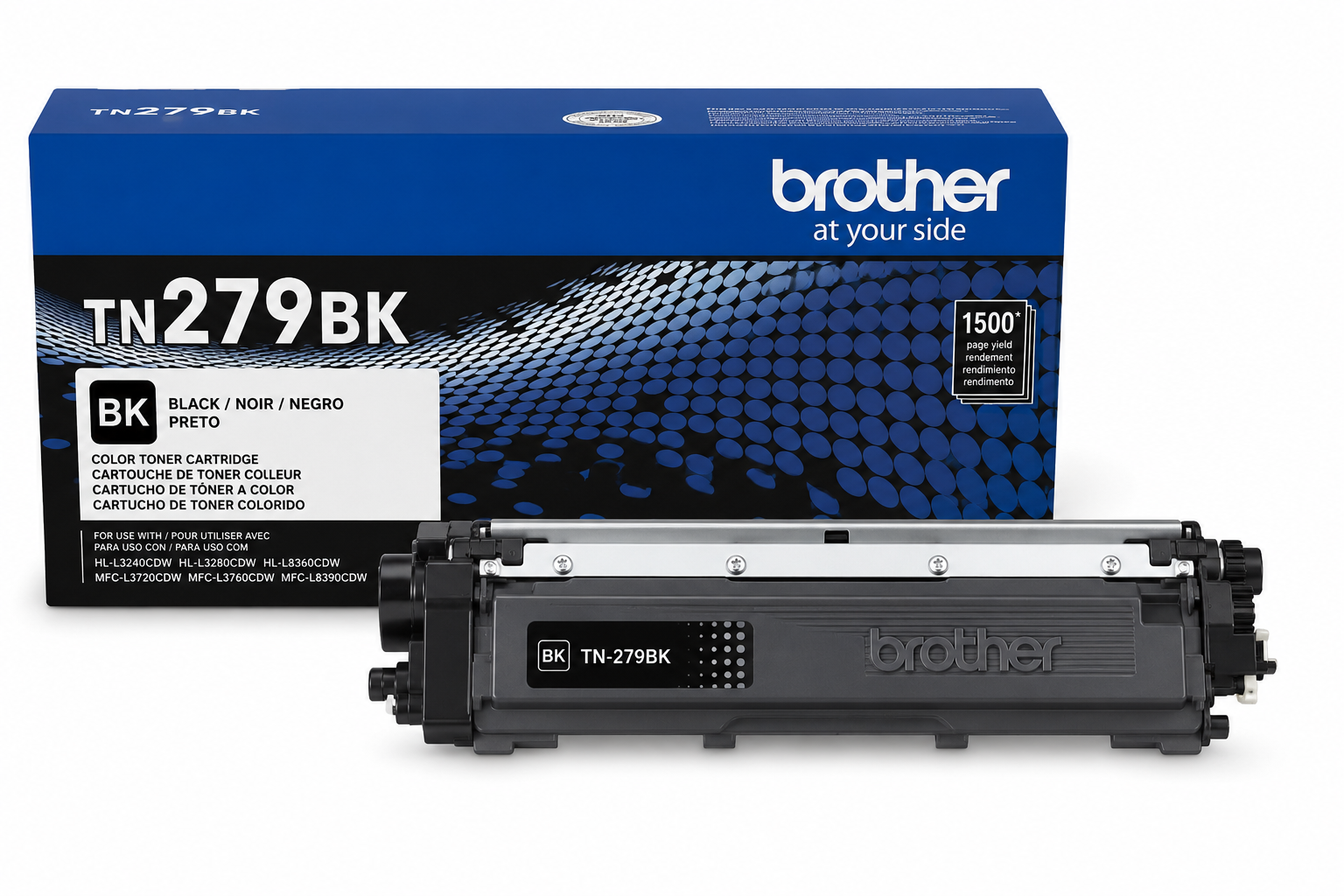 Brother TN279BK Black Original Standard Yield Toner Cartridge | Genuine Brother Black Laser Toner for Sharp Text, Reliable Print Quality & Professional Office Documents | Standard Yield Original Brother Printer Toner South Africa | Meimag Electronics