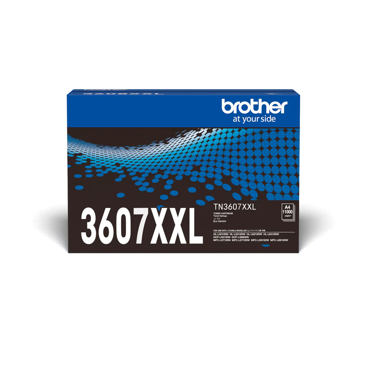 Brother TN3607XXL Black Original Super High Yield Toner Cartridge | Genuine Brother Black Laser Toner for High Volume Printing, Sharp Text & Professional Office Documents | Super High Yield Original Brother Printer Toner South Africa | Meimag Electronics