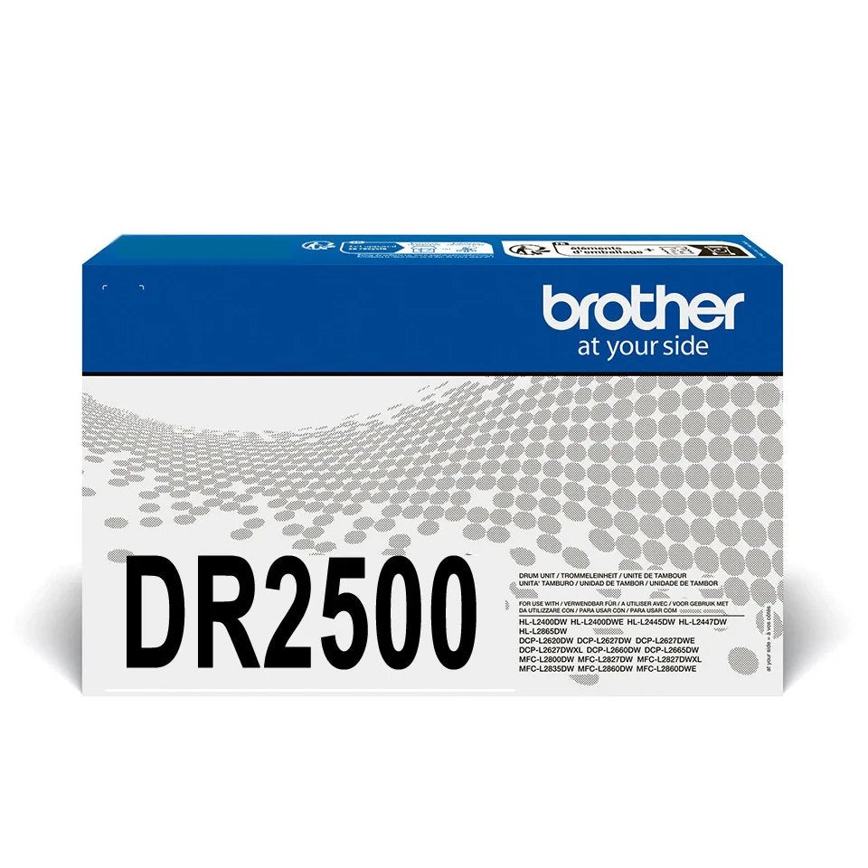 Brother DR-2500 Original Drum Unit | Genuine Brother Imaging Drum Unit for Sharp Print Quality, Reliable Performance & Professional Laser Printing | Original Brother Printer Drum Replacement South Africa | Meimag Electronics