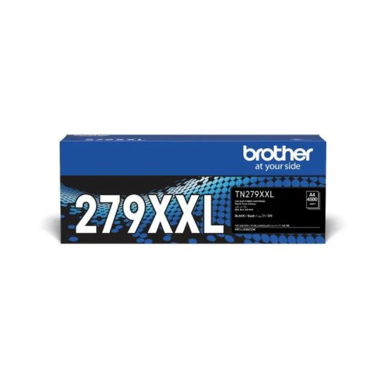 Brother TN-279XXLBK Black Original Super High Yield Toner Cartridge | Genuine Brother Black Laser Toner for Sharp Text, High Volume Printing & Professional Office Documents | Super High Yield Original Brother Printer Toner South Africa | Meimag Electronics