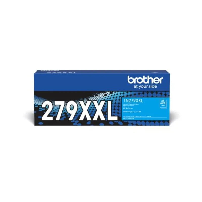 Brother TN-279XXLC Cyan Original Super High Yield Toner Cartridge | Genuine Brother Cyan Laser Toner for Vibrant Colour Printing, Sharp Graphics & Professional Business Documents | Super High Yield Original Brother Printer Toner South Africa | Meimag Electronics