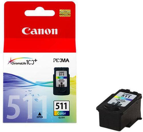 Canon CL-511 Colour Ink Cartridge for vibrant colour printing, sharp images and high-quality photo output | Meimag Electronics