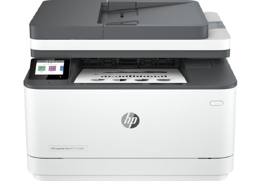 Meimag HP LaserJet Pro MFP Mono 3103fdn printer with paper tray and control panel, black and white multi-function laser printer