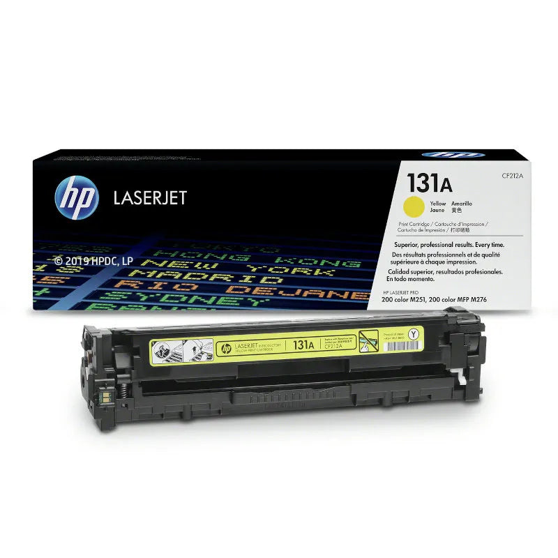 HP 131A Original Yellow LaserJet Toner Cartridge | Genuine HP Toner for Bright Yellow Colour Printing, Sharp Graphics & Professional Business Documents | Original HP Printer Toner Cartridge South Africa | Meimag Electronics