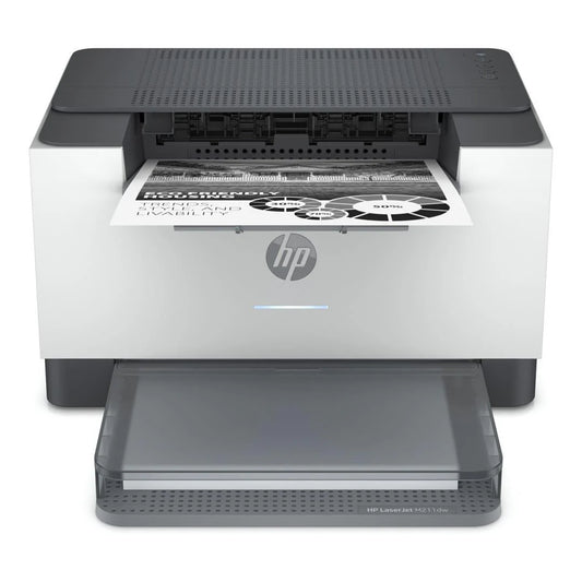HP LaserJet Pro M211dw Mono Printer by Meimag Electronics, compact monochrome laser printer featuring fast printing speeds, automatic duplex printing, wireless connectivity, and sharp, professional-quality output for home offices and small businesses.