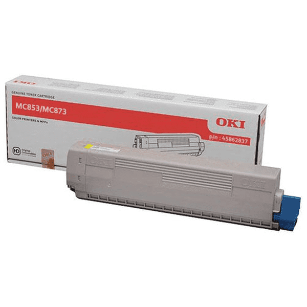 OKI MC853/MC873 YELLOW ORIGINAL TONER - Meimag