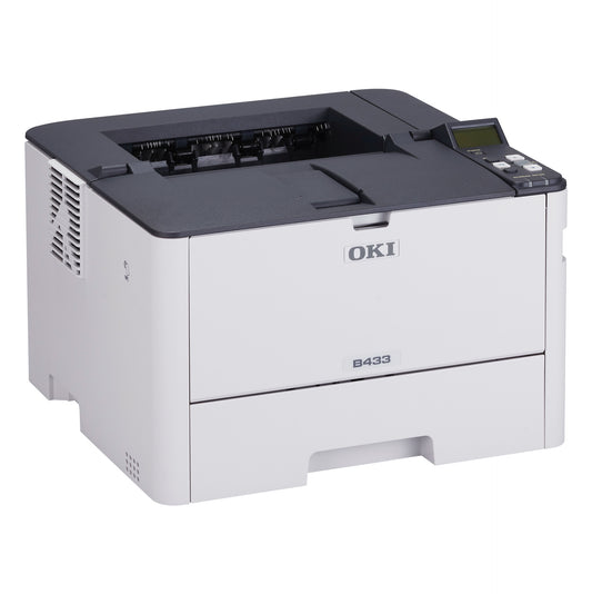 OKI B433dn Mono LED Duplex Network Printer | High Speed Monochrome LED Printer with Automatic Duplex Printing & Network Connectivity | Reliable Business Printer for Sharp Text, Office Documents & Professional Productivity South Africa | Meimag Electronics