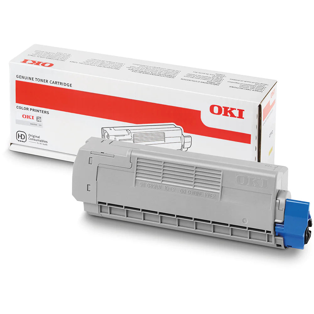 OKI ES6410 Original Cyan Toner Cartridge | Genuine OKI Cyan Laser Toner for Vibrant Colour Printing, Sharp Graphics & Professional Business Documents | Original OKI Printer Toner for ES6410 Colour Laser Printers South Africa | Meimag Electronics