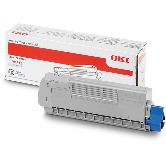 OKI ES6410 Original Cyan Toner Cartridge | Genuine OKI Cyan Laser Toner for Vibrant Colour Printing, Sharp Graphics & Professional Business Documents | Original OKI Printer Toner for ES6410 Colour Laser Printers South Africa | Meimag Electronics