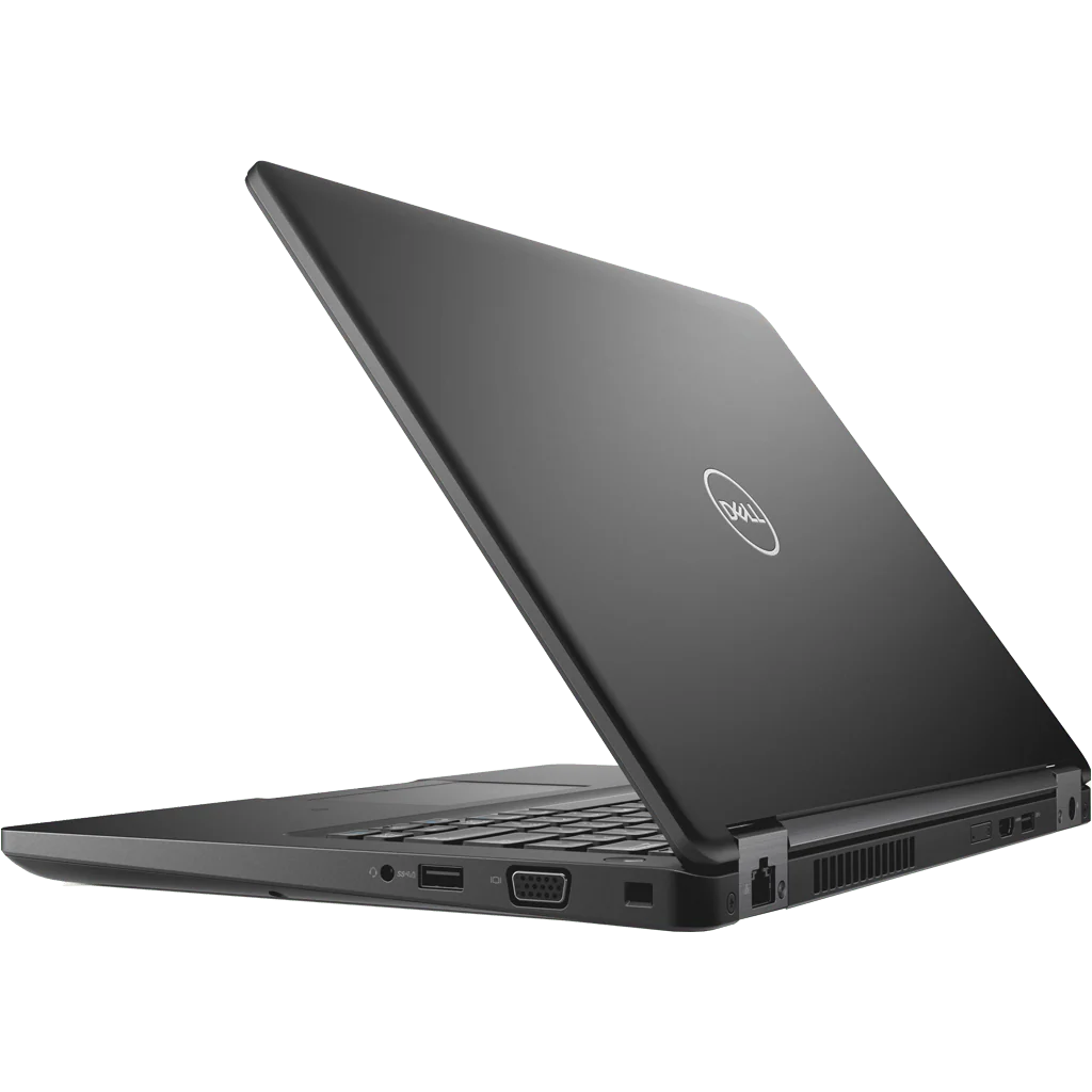 Dell Latitude 5490 laptop with Intel Core i5 8th Gen processor, 16GB RAM, and 256GB SSD, designed for fast, reliable performance in business, multitasking, office productivity, remote work, and everyday com