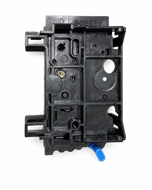 Meimag OKI gear case assembly for models 5520, 5521, 5590, 5591, showing the internal components of the printer gear case.